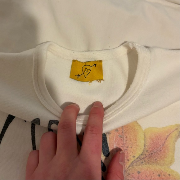 SOLD Juliet Johnstone flower t shirt - Picture 4 of 5